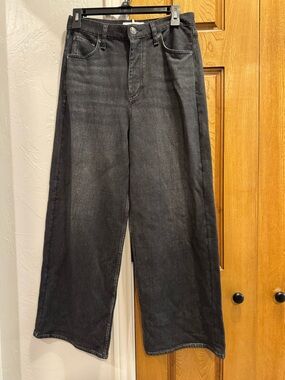 Rag & bone Marimar terry Andi Wide-Leg sweat pant jeans. NWT. Size 27.